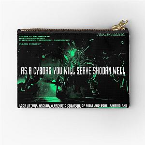 SYSTEM SHOCK v2 Zipper Pouch