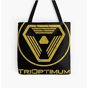 TriOptimum Logo inspired by System Shock  All Over Print Tote Bag