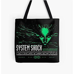 SYSTEM SHOCK v1 All Over Print Tote Bag