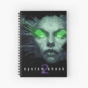 System Shock 2 Shodan Logo Custom Spiral Notebook