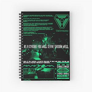 SYSTEM SHOCK v2 Spiral Notebook