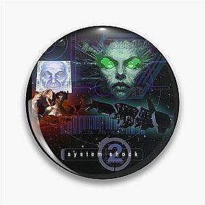 System Shock 2 Custom Poster Art Pin