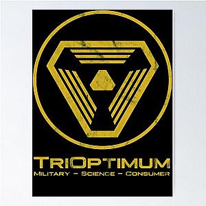 TriOptimum Logo inspired by System Shock  Poster