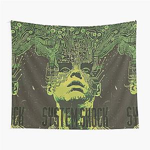 Retro System Shock Fanart Tapestry