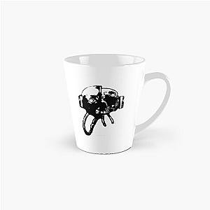 Cyborg Warrior Woodcut (Black) - System Shock Tall Mug