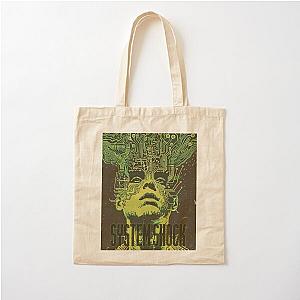 Retro System Shock Fanart Cotton Tote Bag