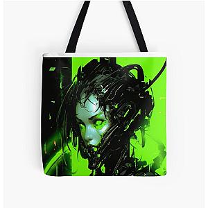 SHODAN - System Shock - Malevolent Core All Over Print Tote Bag