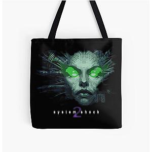 System Shock 2 Shodan Logo Custom All Over Print Tote Bag