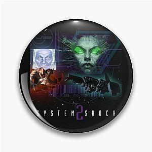 System Shock 2 - Movie Poster Style Art Pin