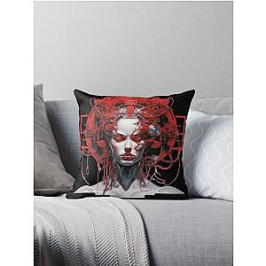 Shodan System Shock Throw Pillow