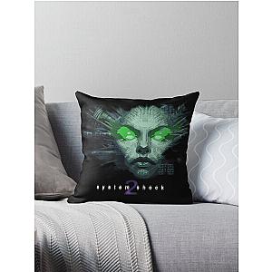 System Shock 2 Shodan Logo Custom Throw Pillow