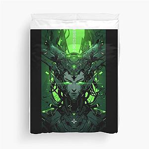 SHODAN - System Shock - Immortal Machine  Duvet Cover