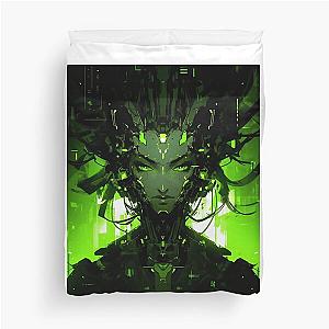 SHODAN - System Shock - The Upgrade  Duvet Cover