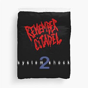 System Shock 2  Remember Citadel Duvet Cover