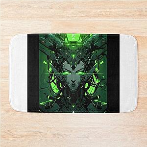 SHODAN - System Shock - Immortal Machine  Bath Mat