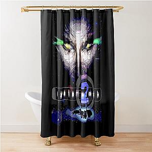 System Shock 2 (Black) Shower Curtain