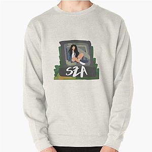 Sza Control Sticker Pullover Sweatshirt RB0903