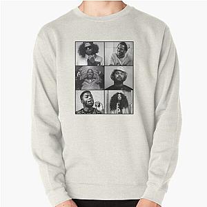 TDE - Kendrick, Ab-soul, Q, Jay Rock, Isaiah, SZA  Pullover Sweatshirt RB0903