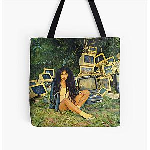 SZA Painting All Over Print Tote Bag RB0903