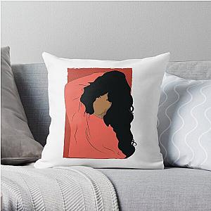 Faceless SZA Throw Pillow RB0903