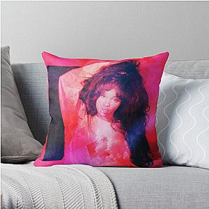 SZA artwork Throw Pillow RB0903