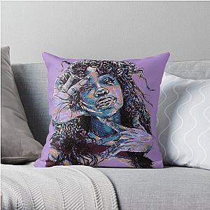 SZA Portrait Throw Pillow RB0903