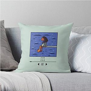 SZA Pixel Art SOS Album Spotify Kill Bill Song Throw Pillow RB0903