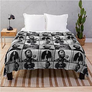 TDE - Kendrick, Ab-soul, Q, Jay Rock, Isaiah, SZA  Throw Blanket RB0903