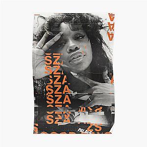 SZA Glitch Poster Poster RB0903