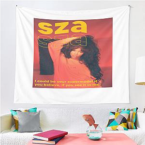 Sza Collage Tapestry Premium Merch Store