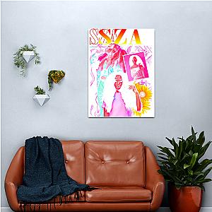 Sza 90S Raptee Canvas Print Premium Merch Store