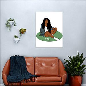 Sza Ctrl Album Canvas Print Premium Merch Store