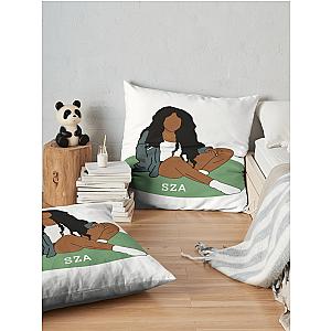 Sza Ctrl Album Throw Pillow Premium Merch Store