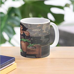 Girl Photoshoot Sit Pose Mug Premium Merch Store