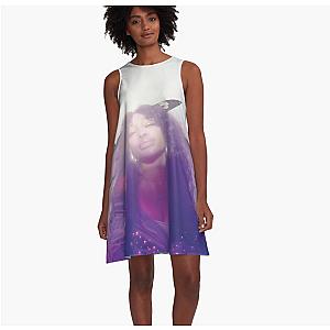 Sza Butterfly  A-Line Dress Premium Merch Store