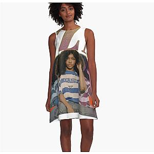 Sza Cool Rapper Hip Hop Music Bootleg A-Line Dress Premium Merch Store