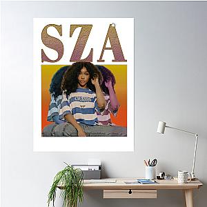 Sza Cool Rapper Hip Hop Music Bootleg Poster Premium Merch Store