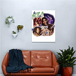 Sza 90S Retro Style Canvas Print Premium Merch Store