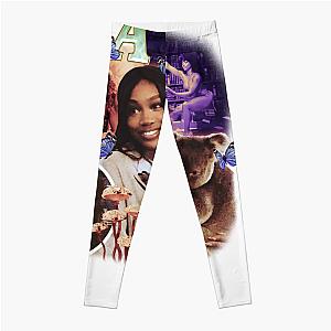 Sza 90S Retro Style Legging Premium Merch Store