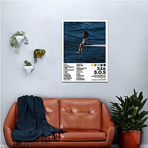 Sza Tracklist Canvas Print Premium Merch Store