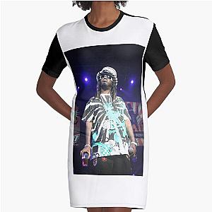 T-Pain Photograph Graphic T-Shirt Dress