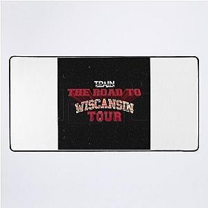 wiscansin T-pain tour Desk Mat