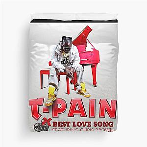 T-Pain best love song feat chris brown Duvet Cover