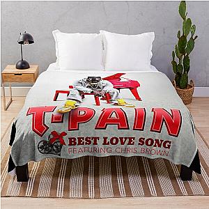 T-Pain best love song feat chris brown Throw Blanket