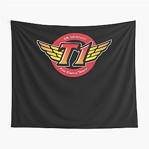 SKT T1 Logo (best quality ever) Baseball ¾ Sleeve Tapestry