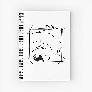 Taddl drawing Spiral Notebook