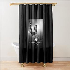 Rest in Peace Takeoff Shower Curtain