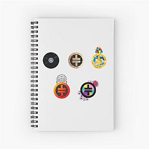 Take That Chronology Symbol - Horizontal Version Spiral Notebook