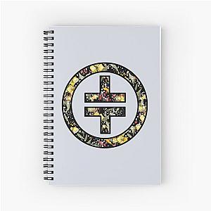 Take That - Flower Symbol    Spiral Notebook