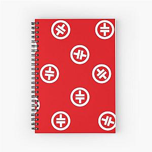 Take That - Red Pattern Spiral Notebook